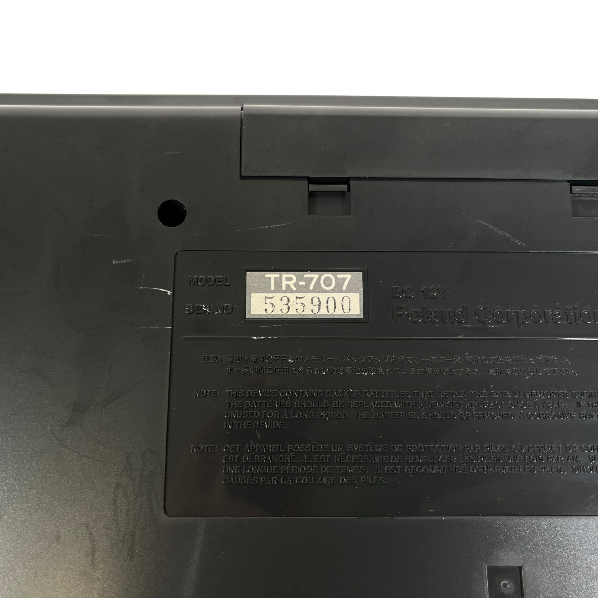 Roland TR-707 Serial (535900)