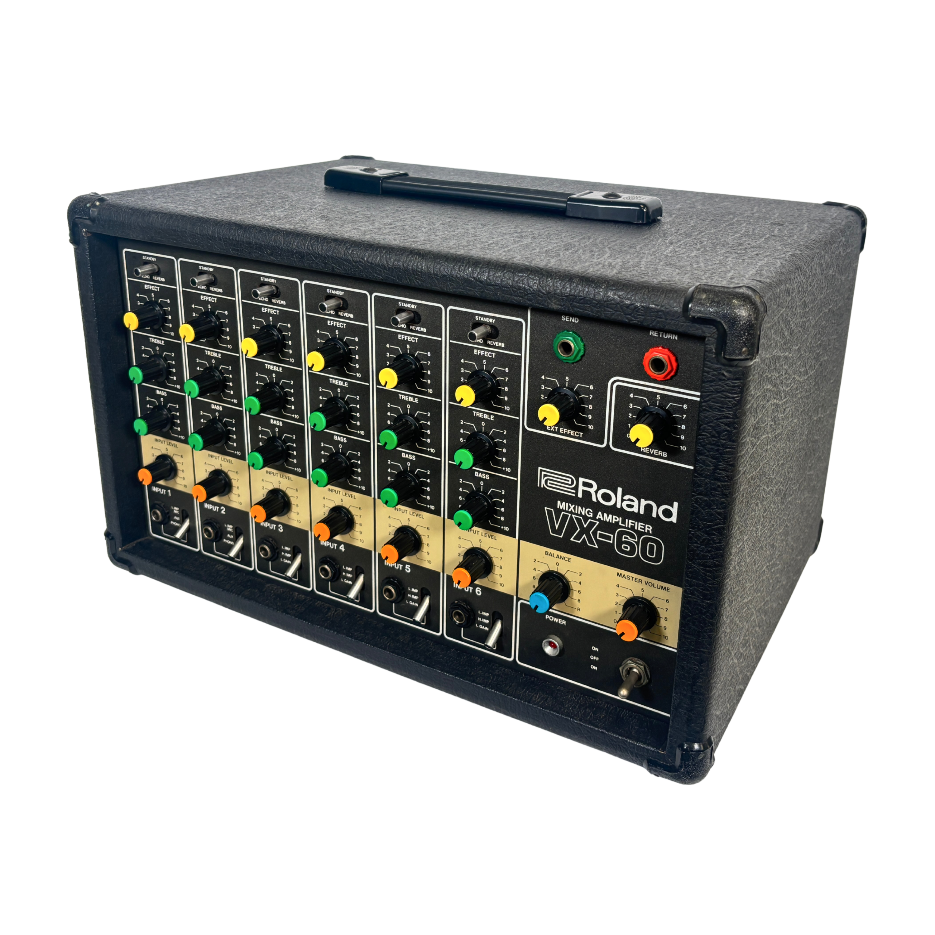 Roland VX-60 Mixer with Spring Reverb - SN 340603 right