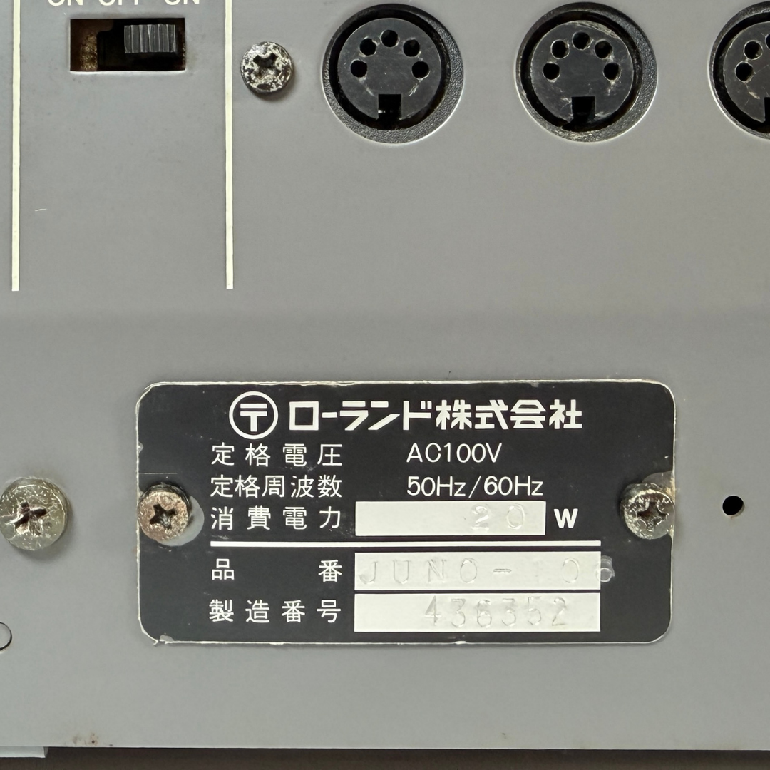 Roland juno 106 436352 12