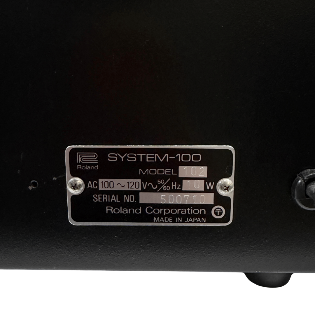 Roland System-100 Model 102 Expander - SN 500710