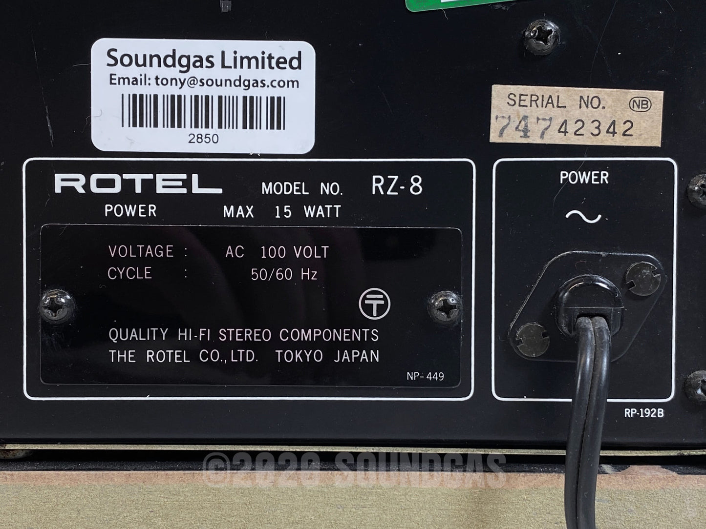 Rotel RZ-8 The Play Mixer