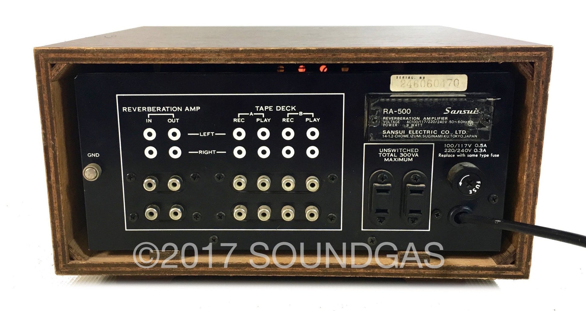 Sansui RA-500 Reverberation Amplifier