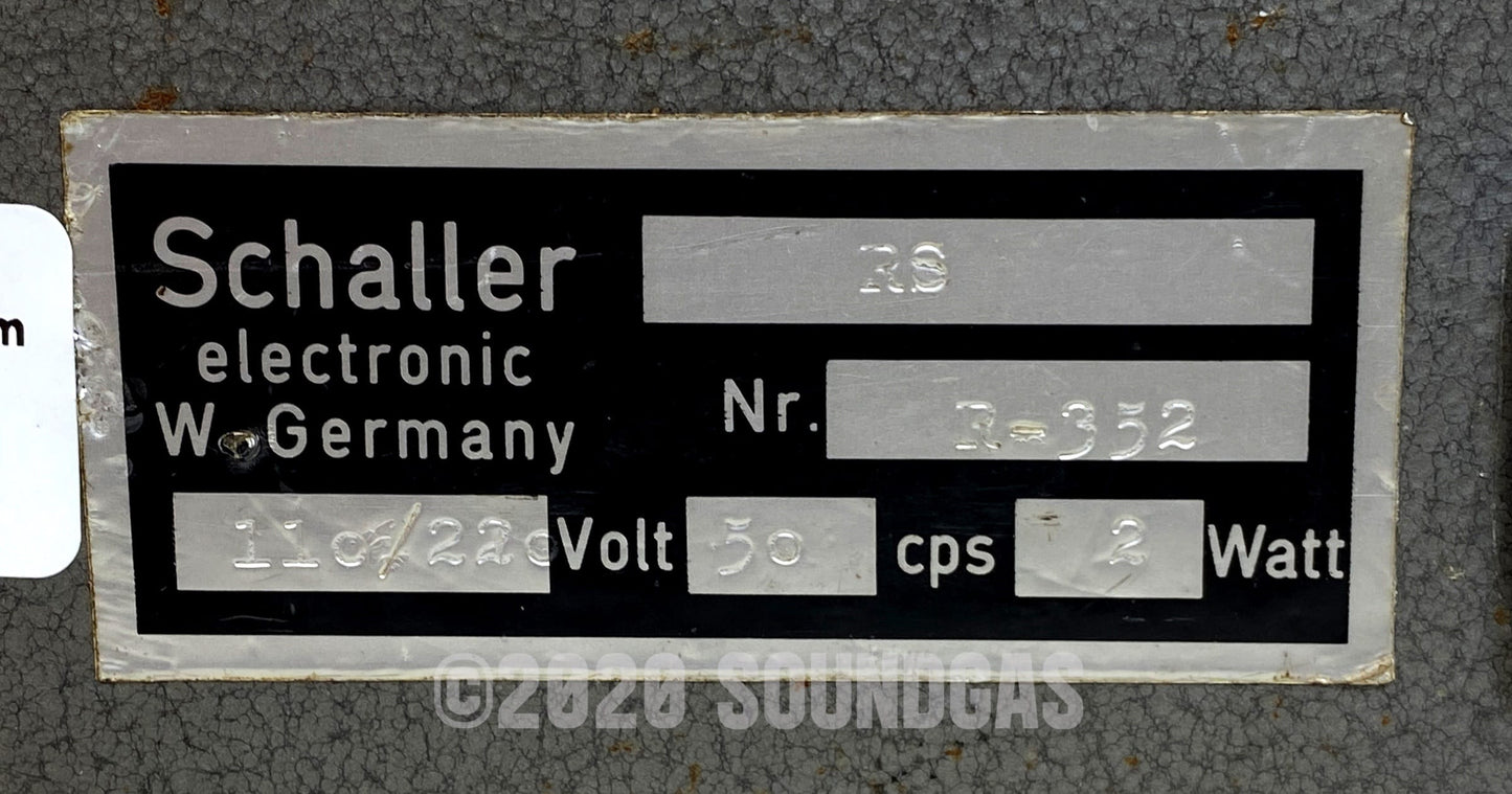 Schaller Rotor Sound