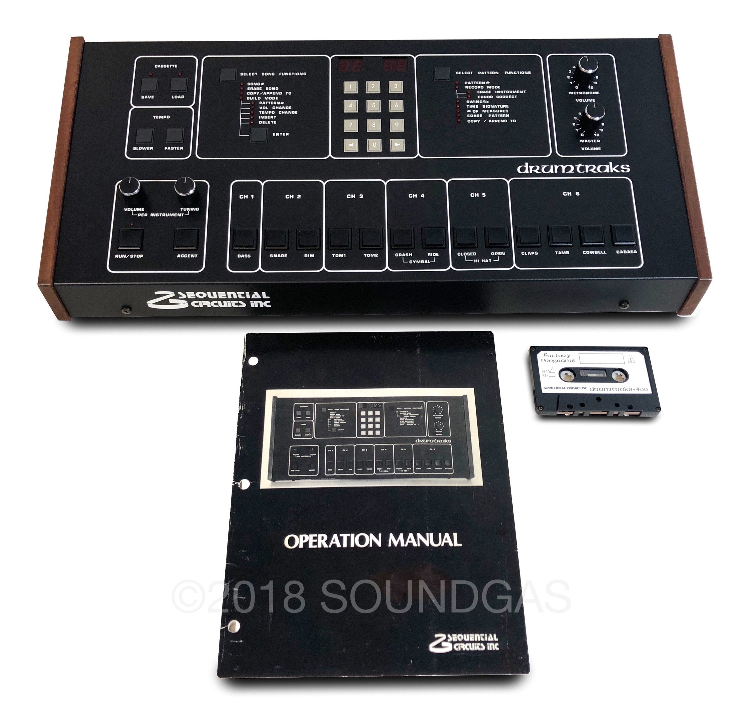 Sequential Circuits Drumtraks - Mint, Boxed FOR SALE – Soundgas