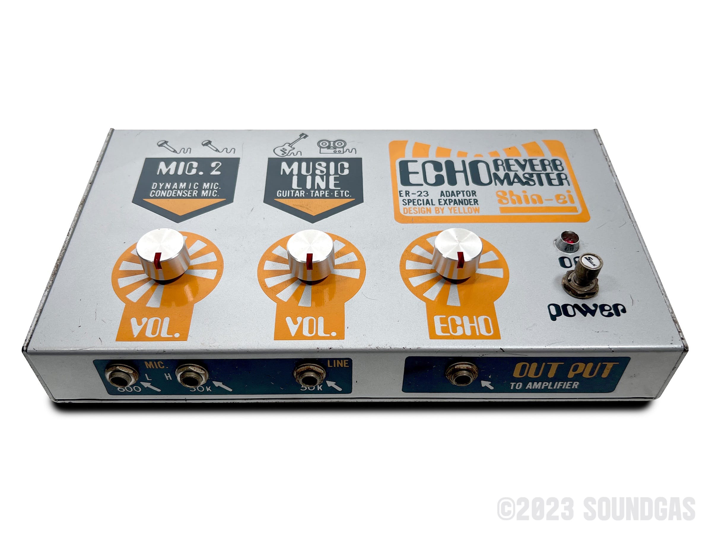Sound Gas Spring Reverb Hard Shin-ei ER-23 Echo Reverb Master FOR SALE – Soundgas