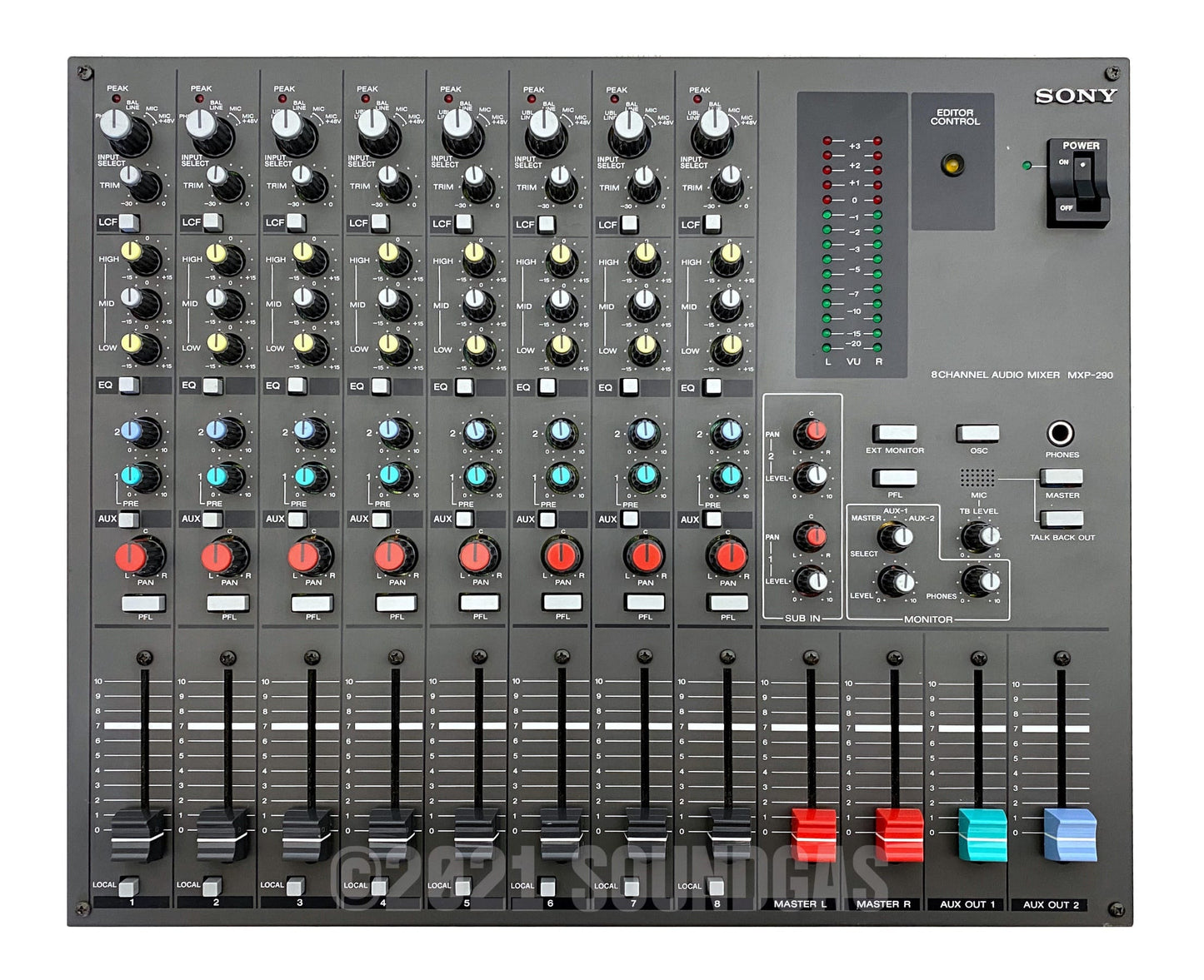 Sony MXP-290 8-Channel Broadcast Mixer