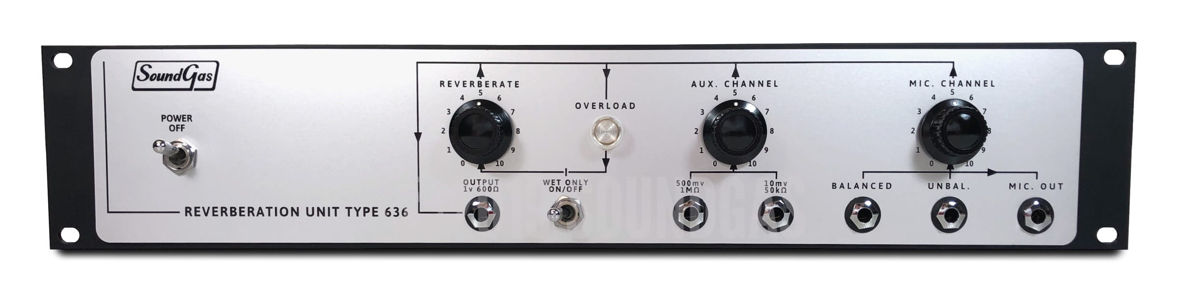 Sound Gas Spring Reverb Hard *Soundgas Type 636 (Grampian) Spring Reverb FOR SALE