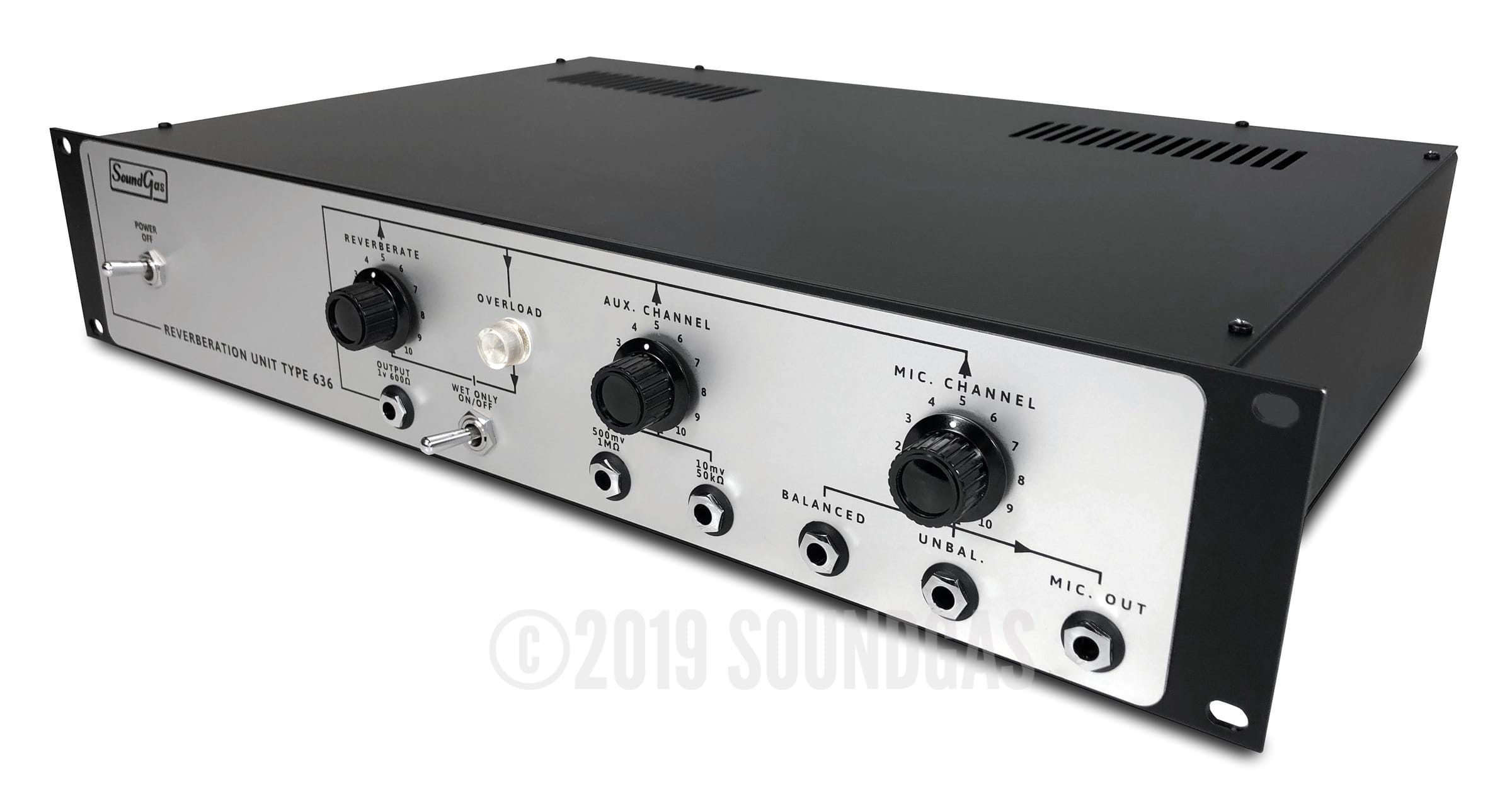 Sound Gas Spring Reverb Hard *Soundgas Type 636 (Grampian) Spring Reverb FOR SALE