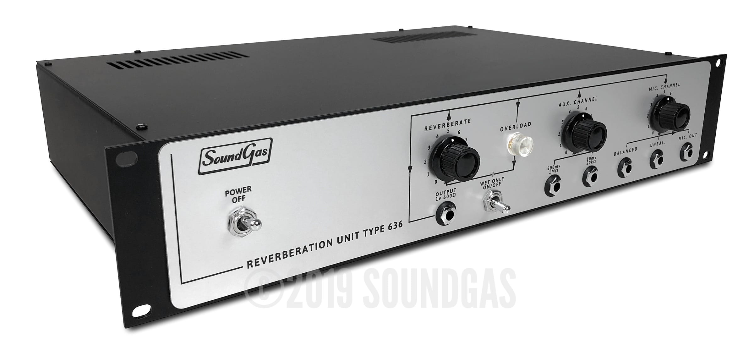 Sound Gas Spring Reverb Hard *Soundgas Type 636 (Grampian) Spring Reverb FOR SALE