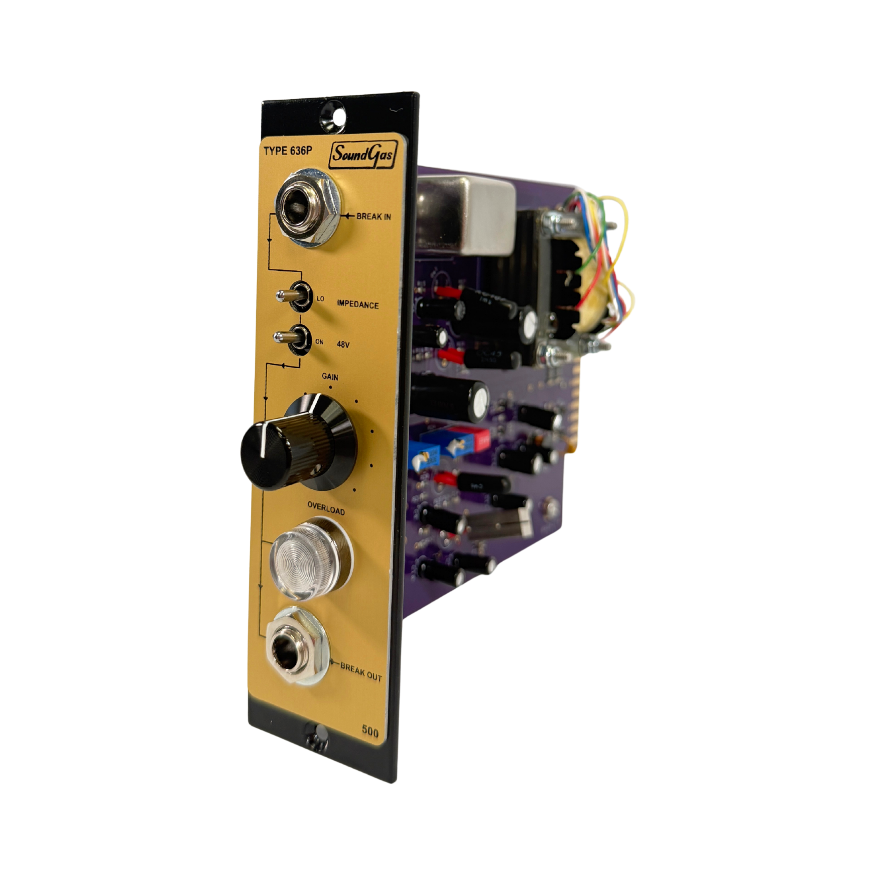 Soundgas Type 636P-500 Preamp - Gold Special Edition_2