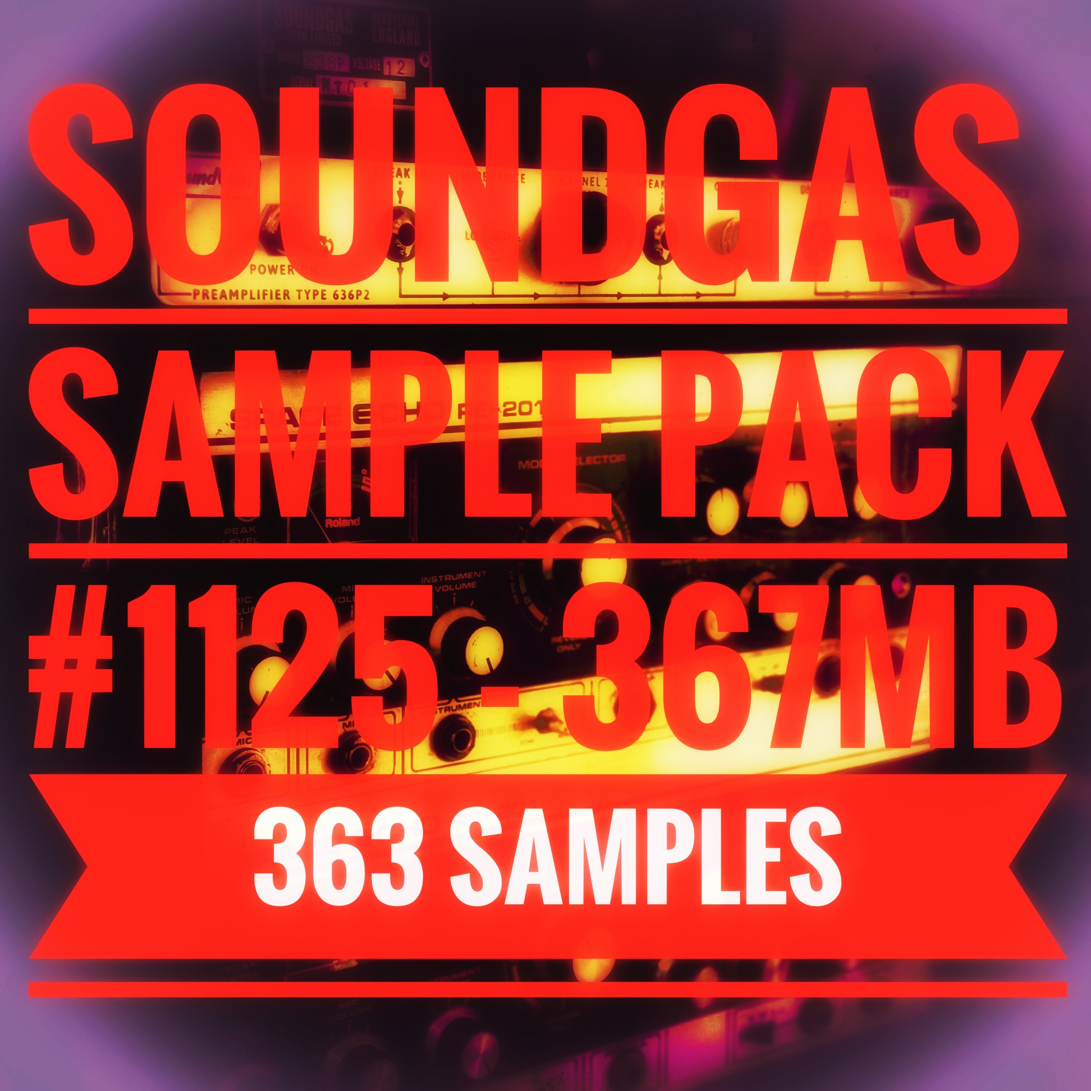 Soundgas Sample Pack 1125 - Loops, One Shots & Textures