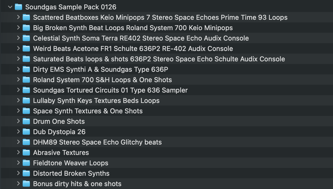 Buy Sample Pack #0126 - Win A Roland RE-201 Space Echo