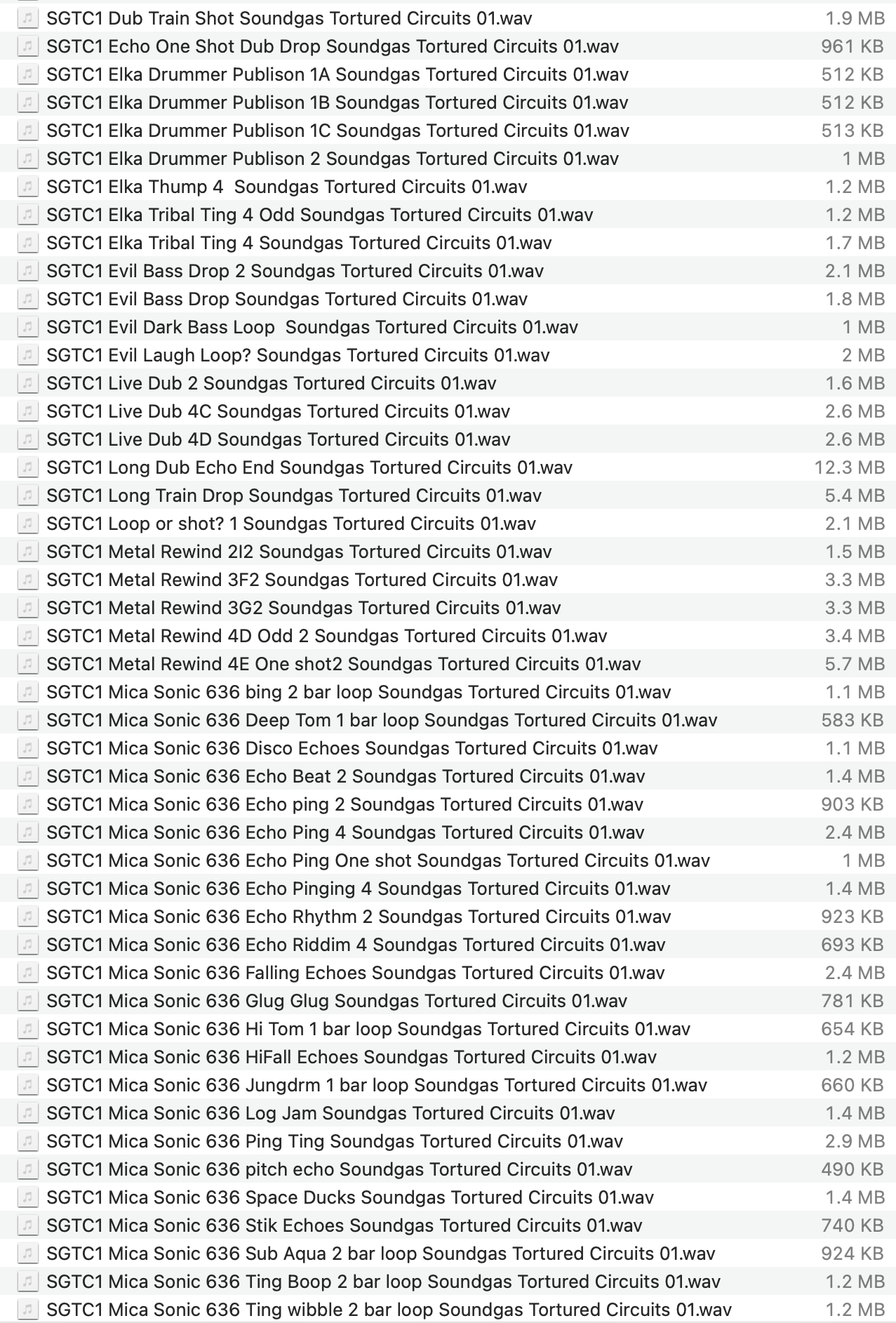 Soundgas Tortured Circuits 01 - Type 636 Samples, Beats & Loops