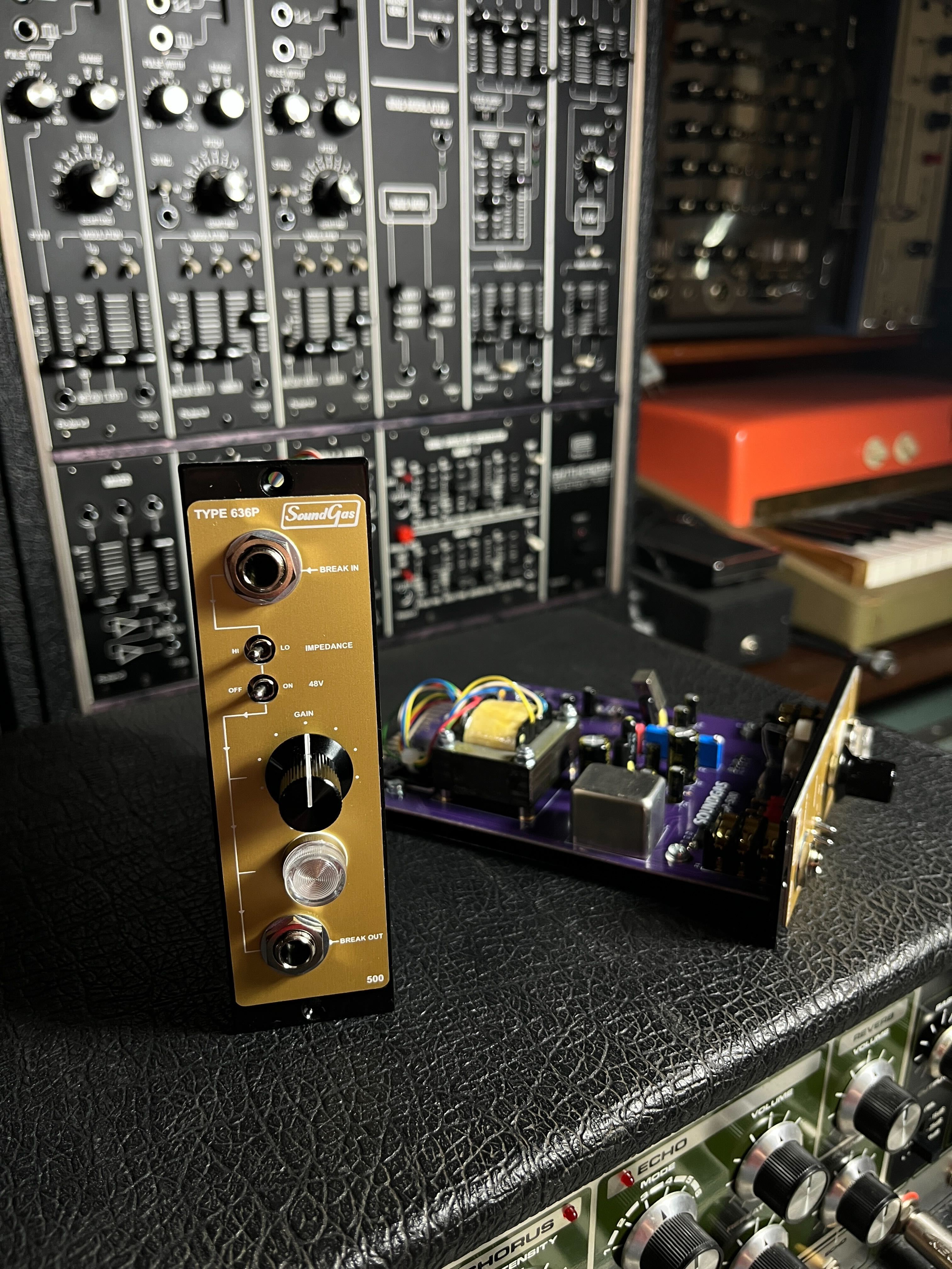 *Soundgas Type 636P-500 Preamp - Gold Special Edition