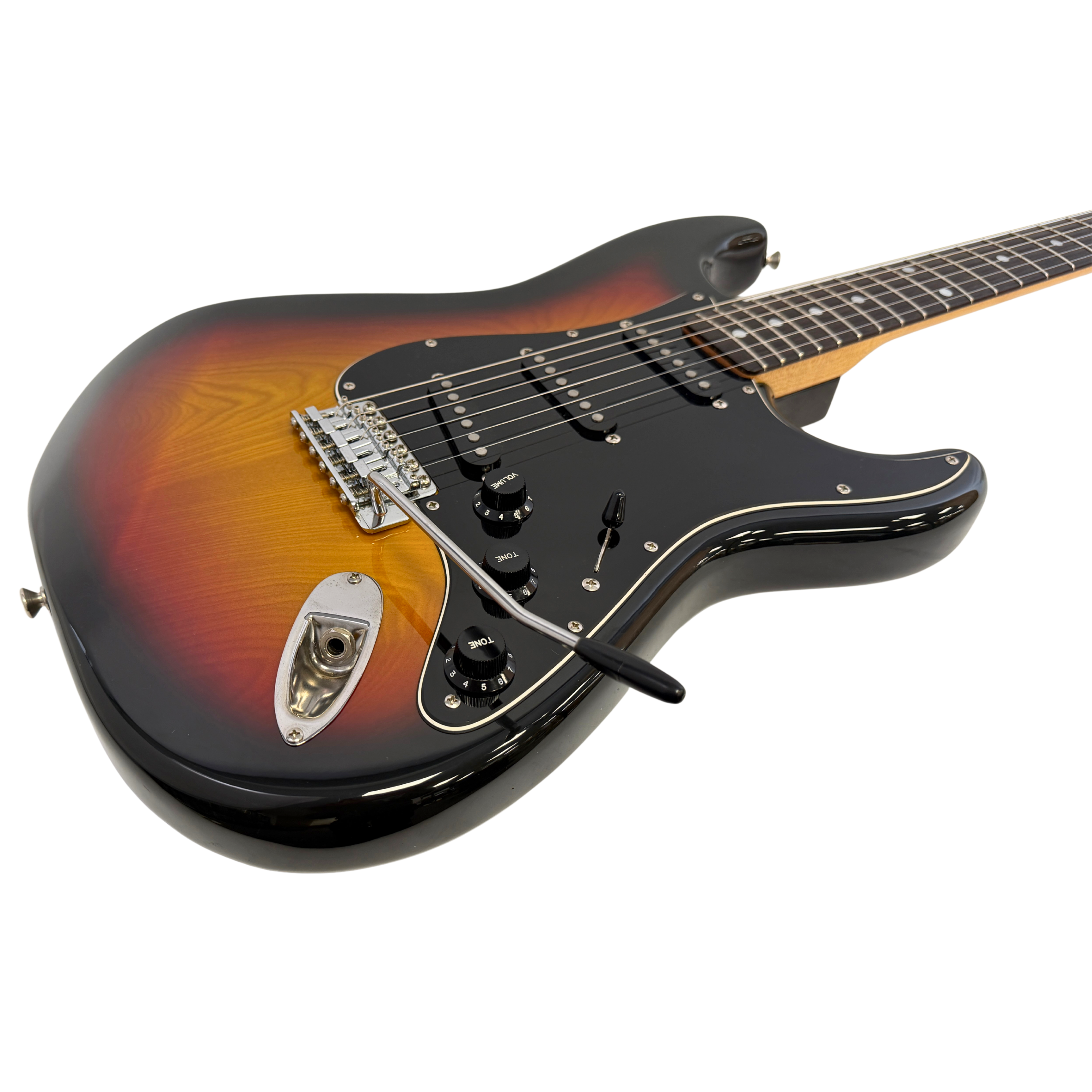 Fender Squier Stratocaster Tobacco Burst JV Serial (JV71827)_3