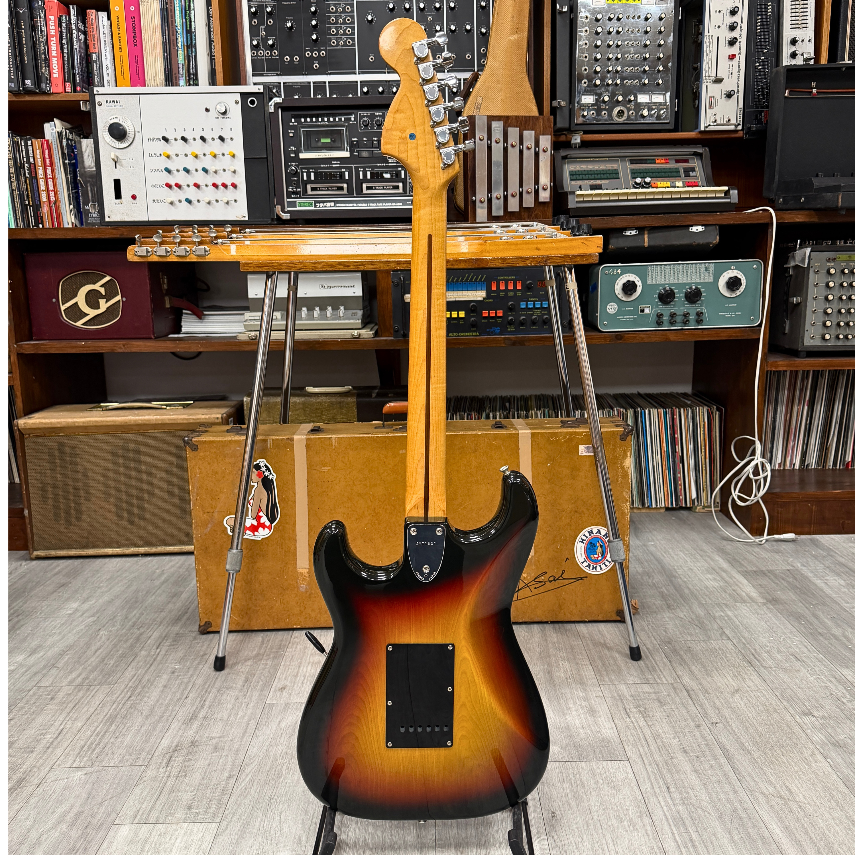 Fender Squier Stratocaster Tobacco Burst JV Serial (JV71827)_8