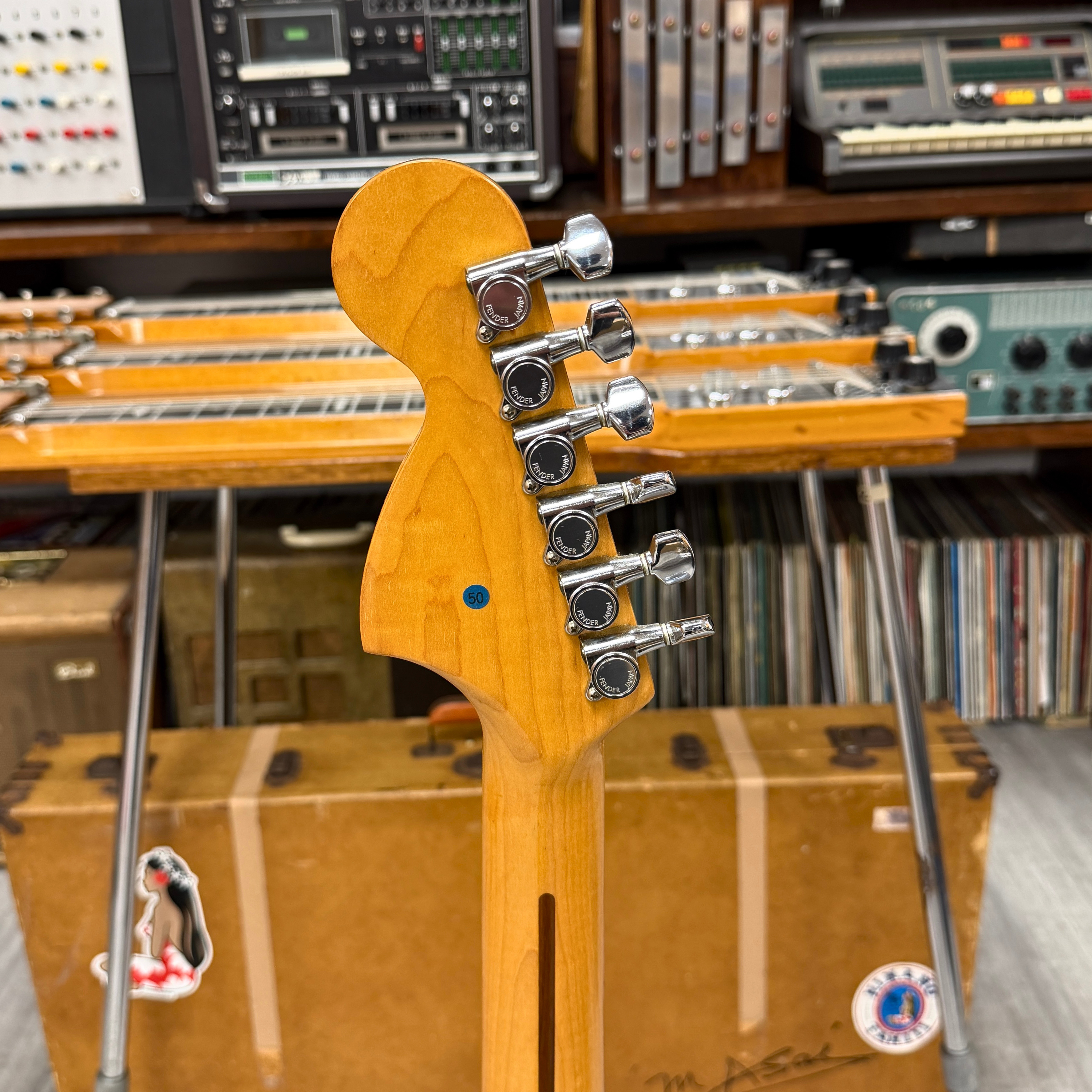 Fender Squier Stratocaster Tobacco Burst JV Serial (JV71827)_10