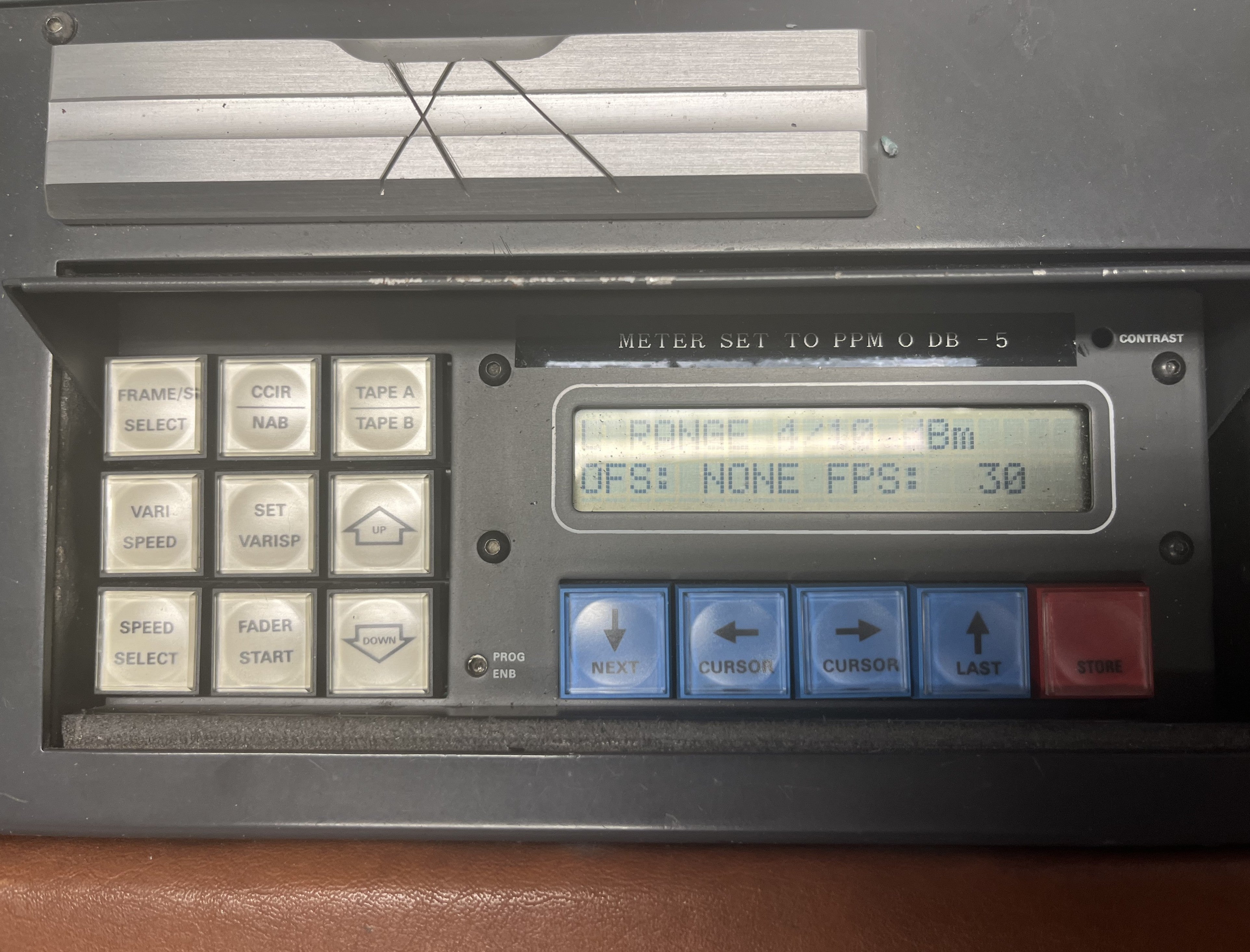 Studer A812 Reel to Reel Tape Machine Control