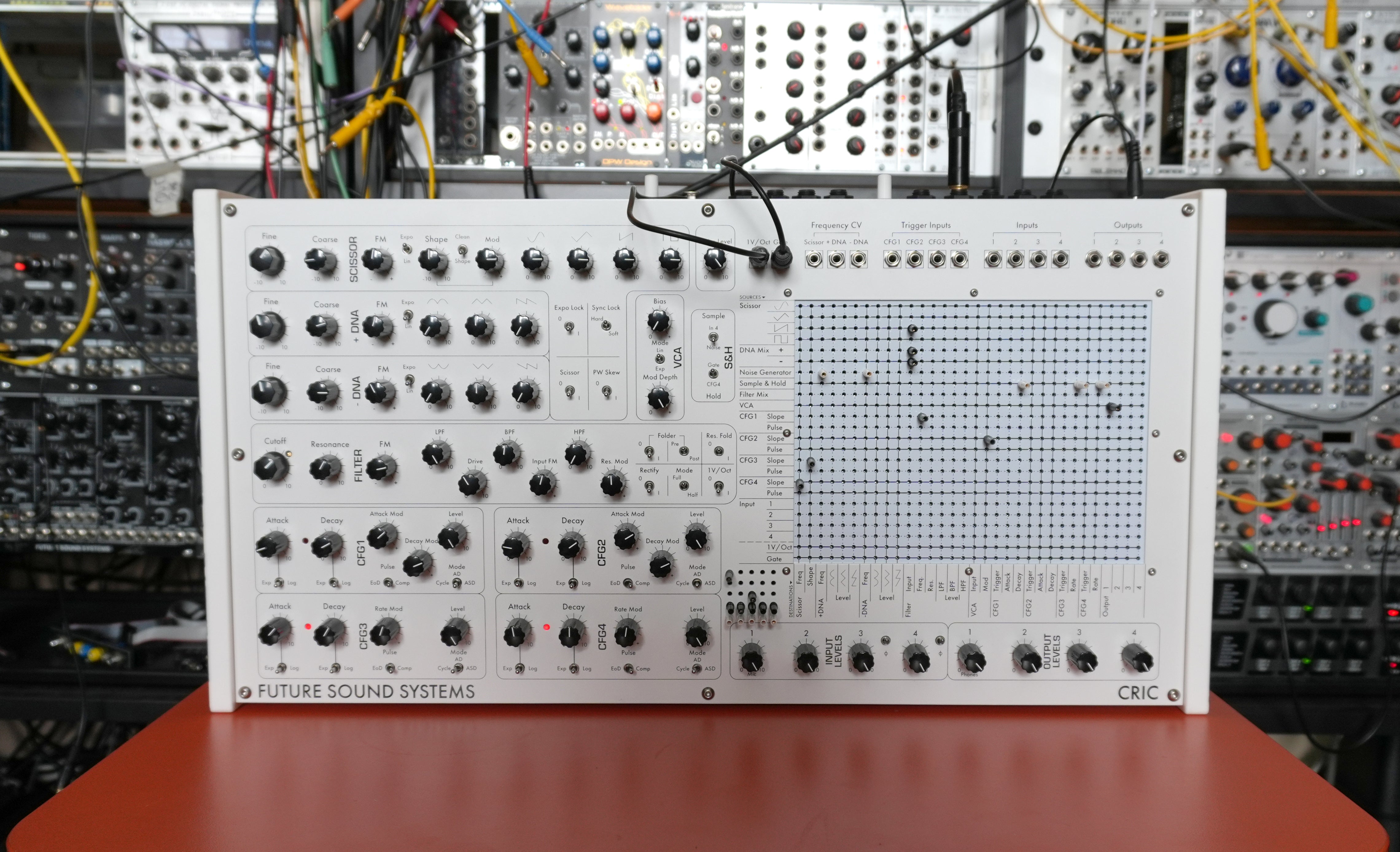 Future Sound Systems Cric Synthesizer - Greyscale Limited Edition