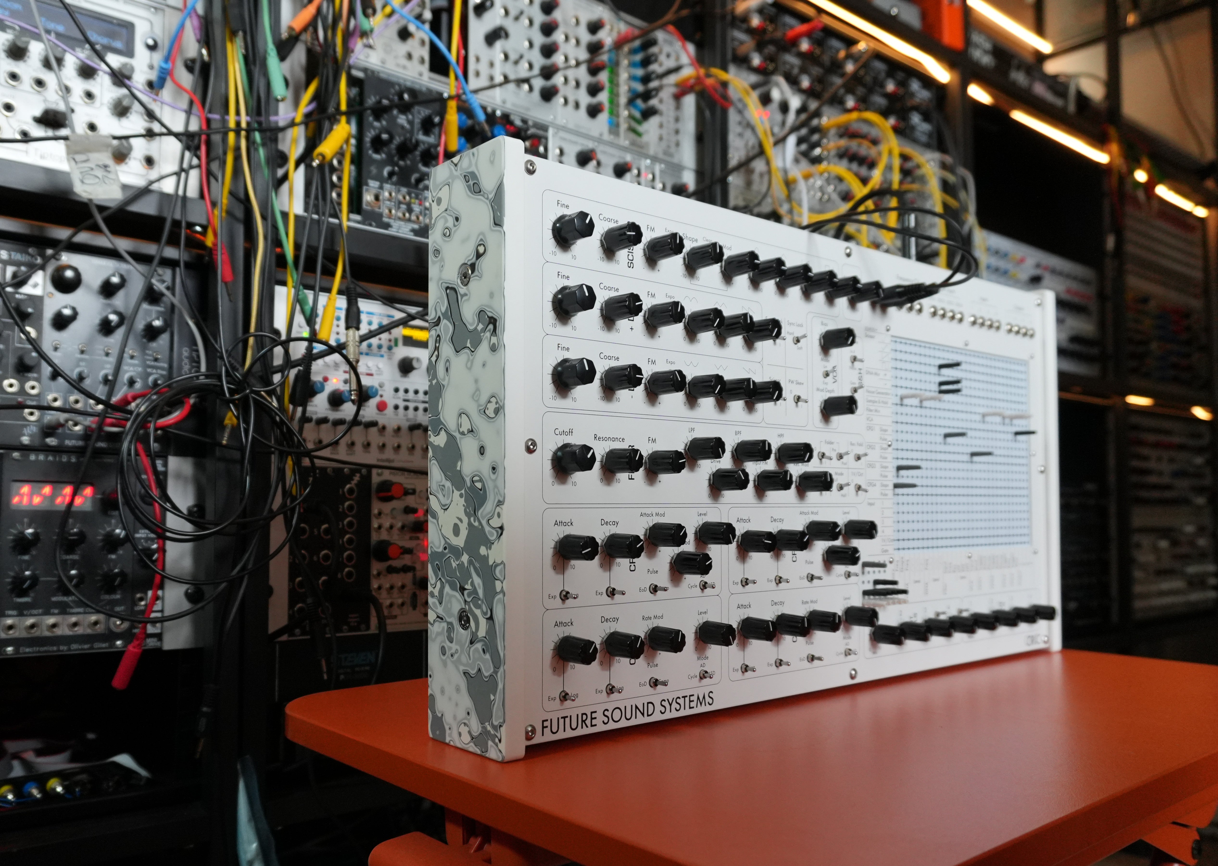Future Sound Systems Cric Synthesizer - Greyscale Limited Edition - 2