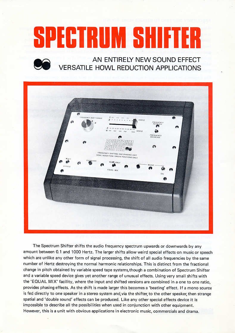 Surrey Electronics Spectrum Shifter