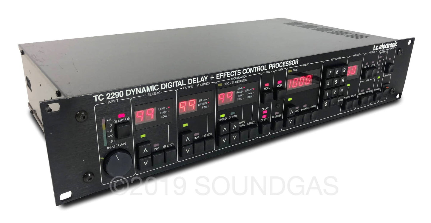 TC Electronic 2290 Dynamic Digital Delay + Effects Control Processor