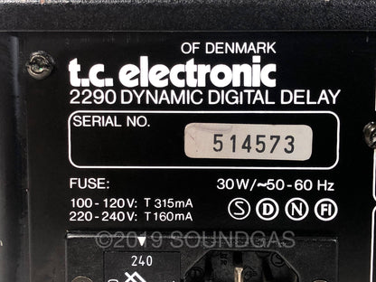 TC Electronic 2290 Dynamic Digital Delay + Effects Control Processor