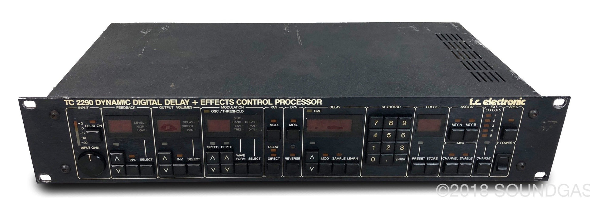 TC Electronic 2290 Dynamic Digital Delay + Effects Control Processor