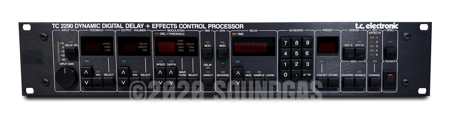 TC Electronic 2290 Dynamic Digital Delay + Effects Control Processor