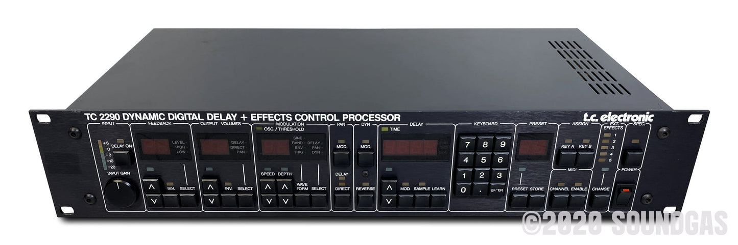 TC Electronic 2290 Dynamic Digital Delay + Effects Control Processor