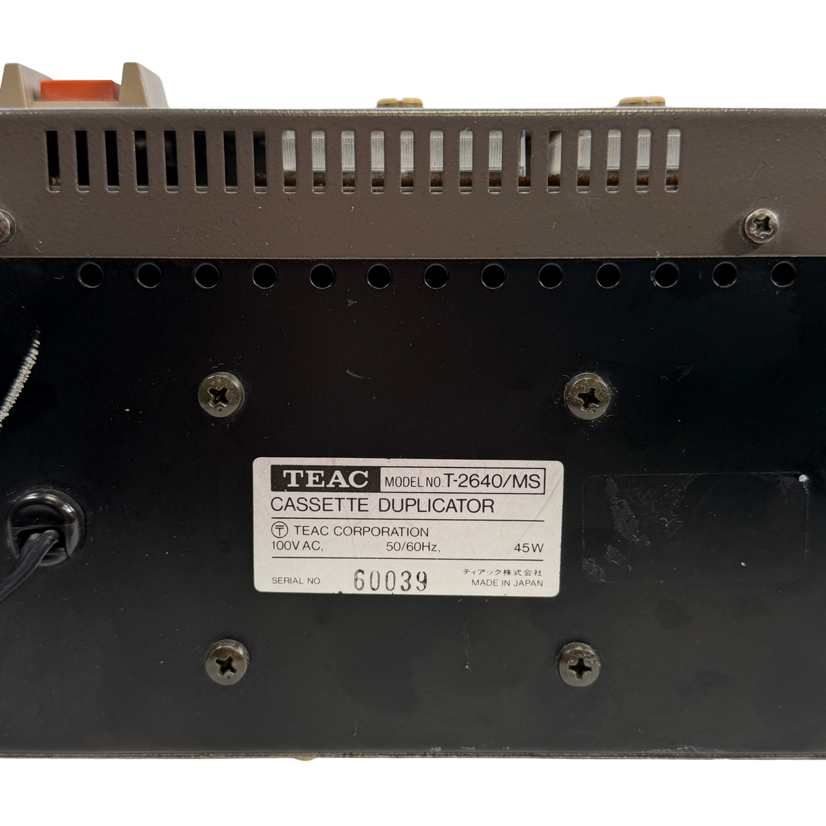 Teac T-2640 Cassette Duplicator_6