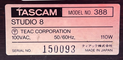 Tascam 388 Studio 8