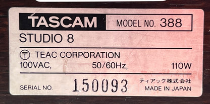 Tascam 388 Studio 8