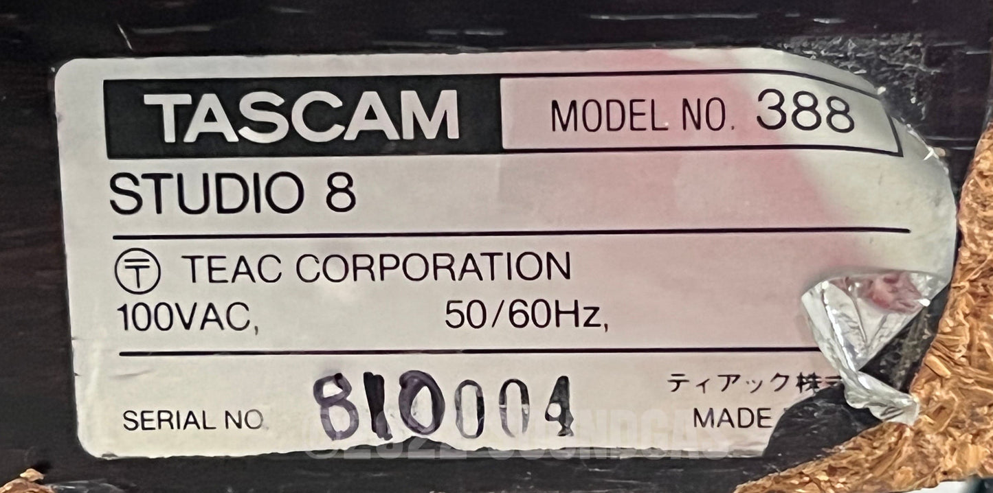 Tascam 388 Studio 8