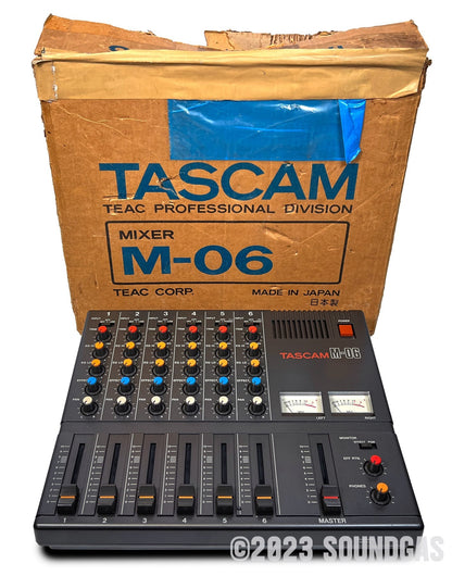 Tascam M-06 - Mint, Box