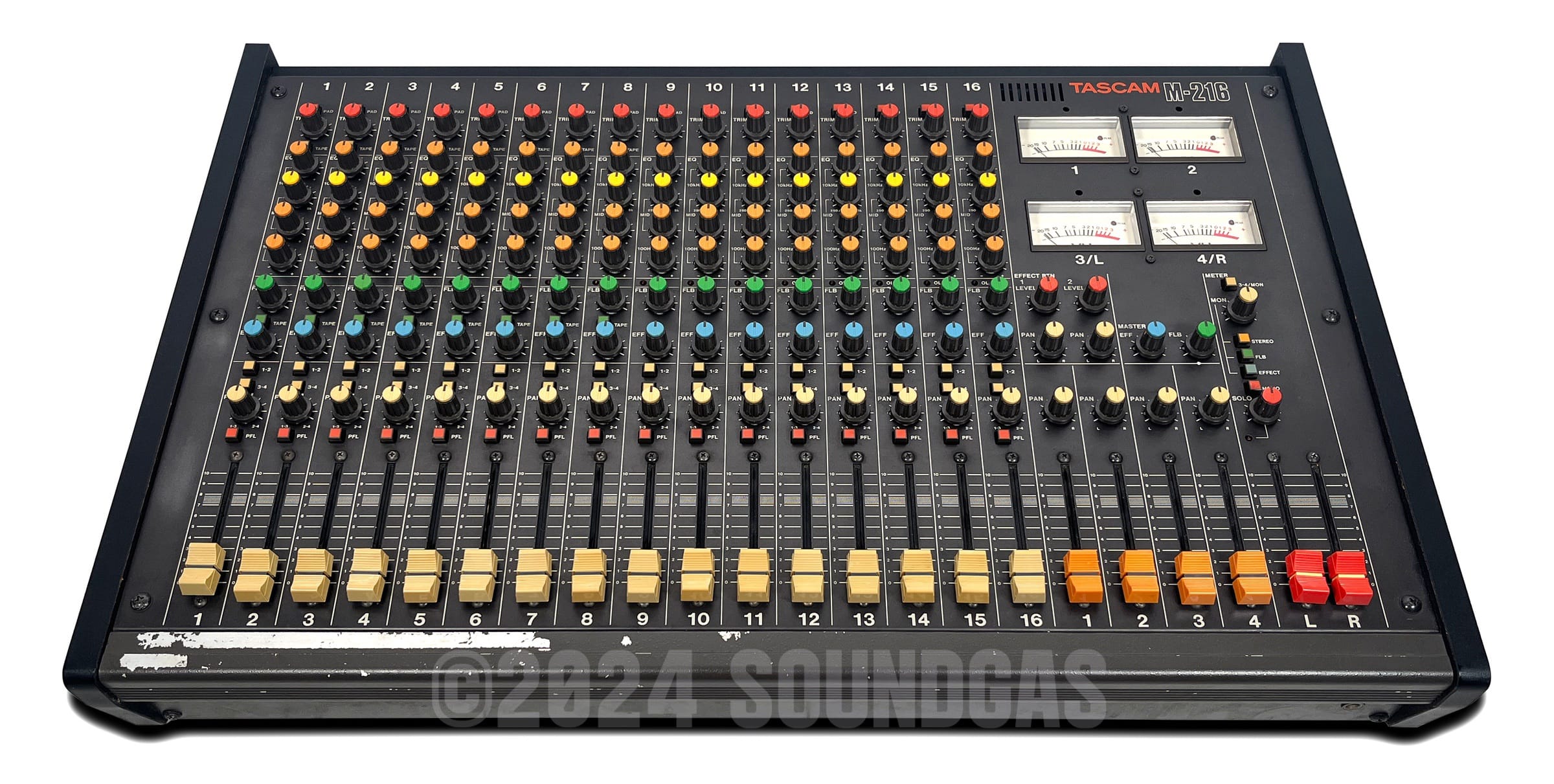 Tascam M-216, 8x Direct Out Mod FOR SALE – Soundgas