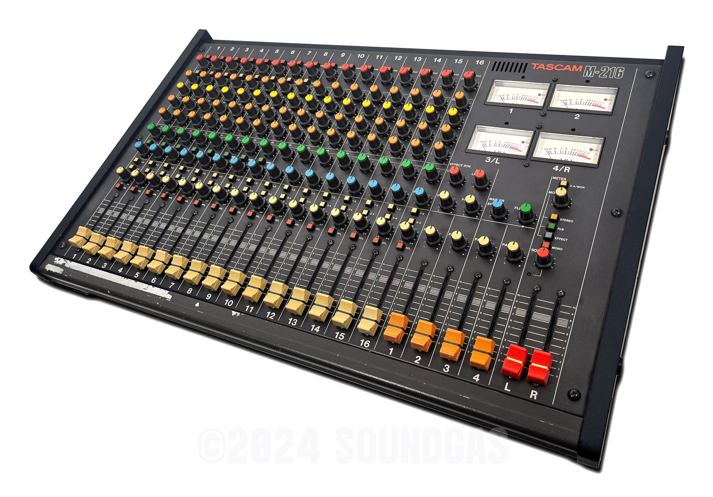 Tascam M-216, 8x Direct Out Mod