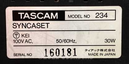 Tascam Model 234 Syncaset