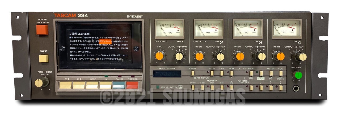 Tascam Model 234 Syncaset