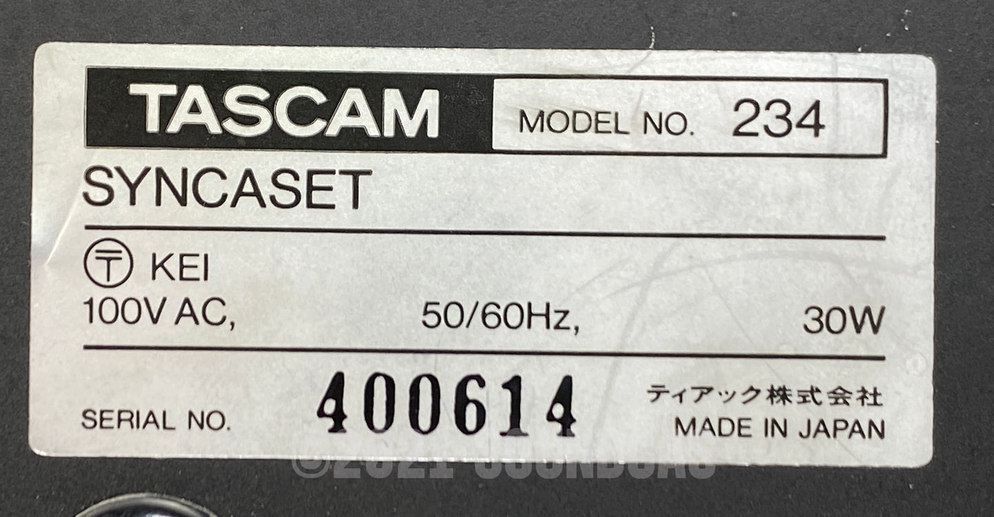 Tascam Model 234 Syncaset