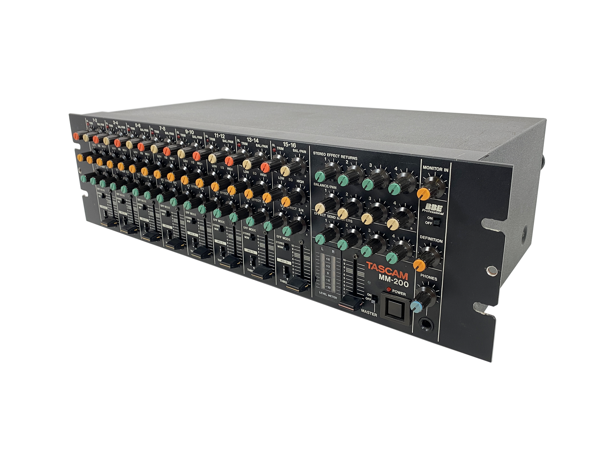 Tascam MM-200 Rack Mixer (SN 050062) FOR SALE – Soundgas Tascam MM-200 Rack Mixer (SN 050062) FOR SALE – Soundgas