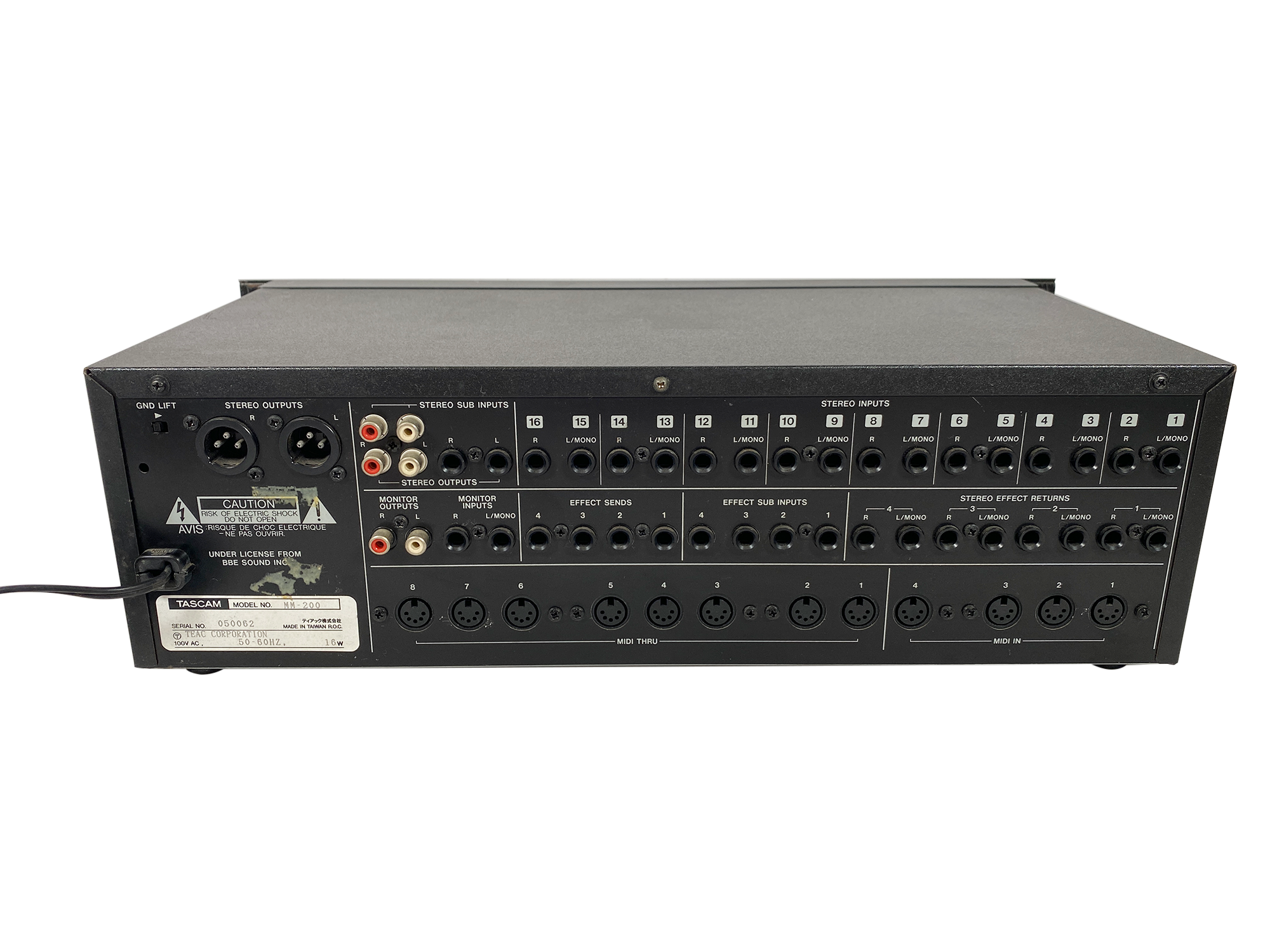 ⚠️19日まで⚠️TASCAM MM-200 アナログミキサー TASCAM MM-200 16 ⚠️19日まで⚠️TASCAM MM-200 アナログミキサー TASCAM MM-200 16