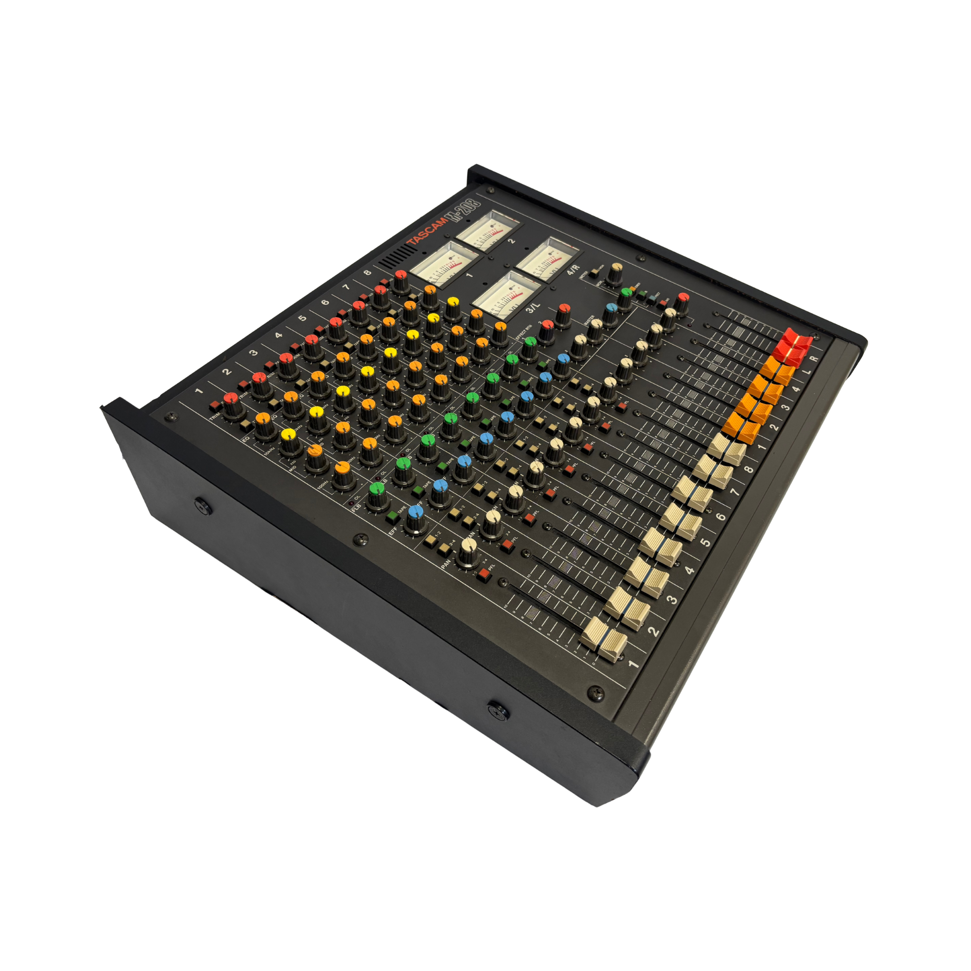 Tascam M-208 + Direct Out Mod - SN 90200 left