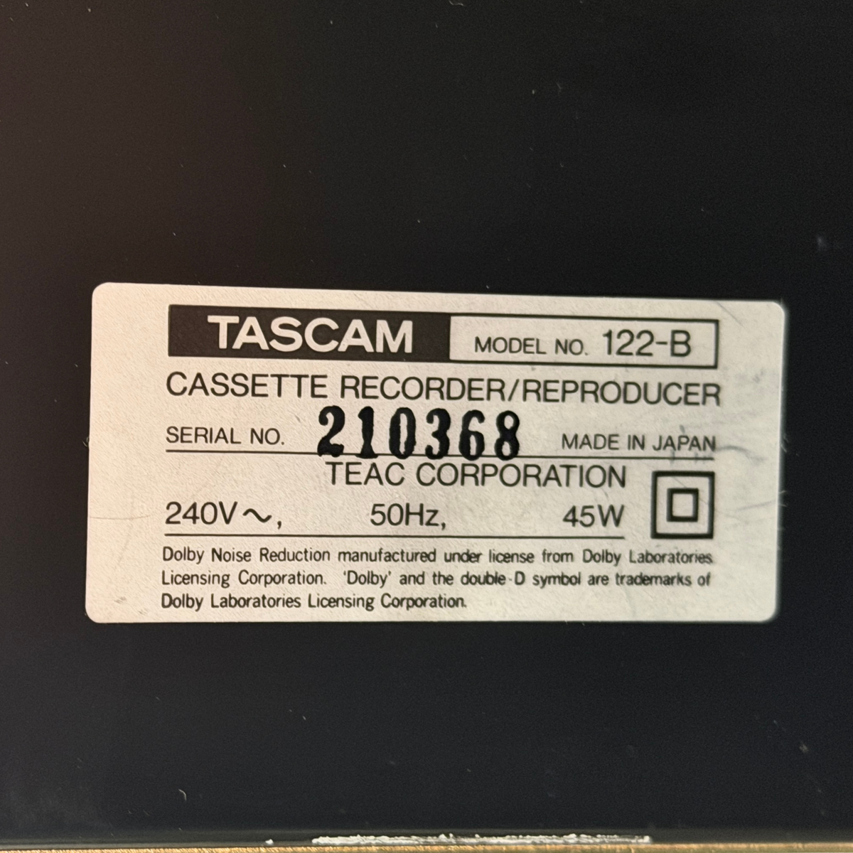 Tascam Model 122-B_4