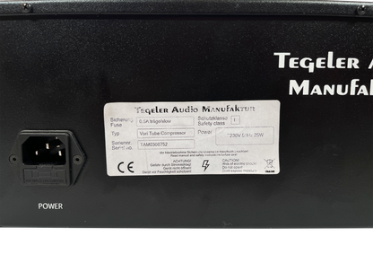 Tegeler Audio Vari-Tube Compressor (VTC)