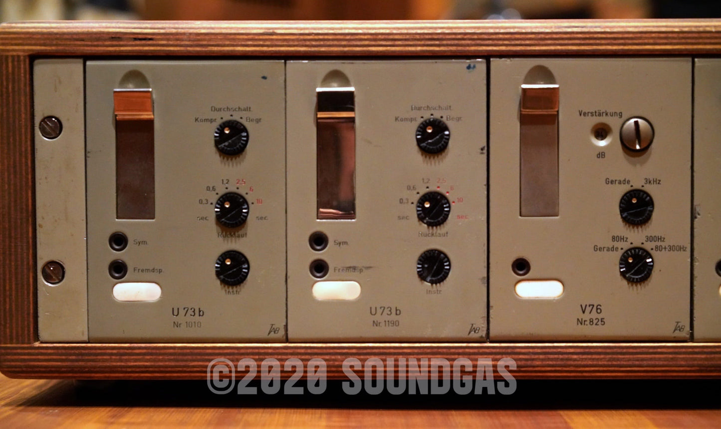 Telefunken Rack: U73B x2 and V76M x3