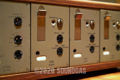 Telefunken Rack: U73B x2 and V76M x3