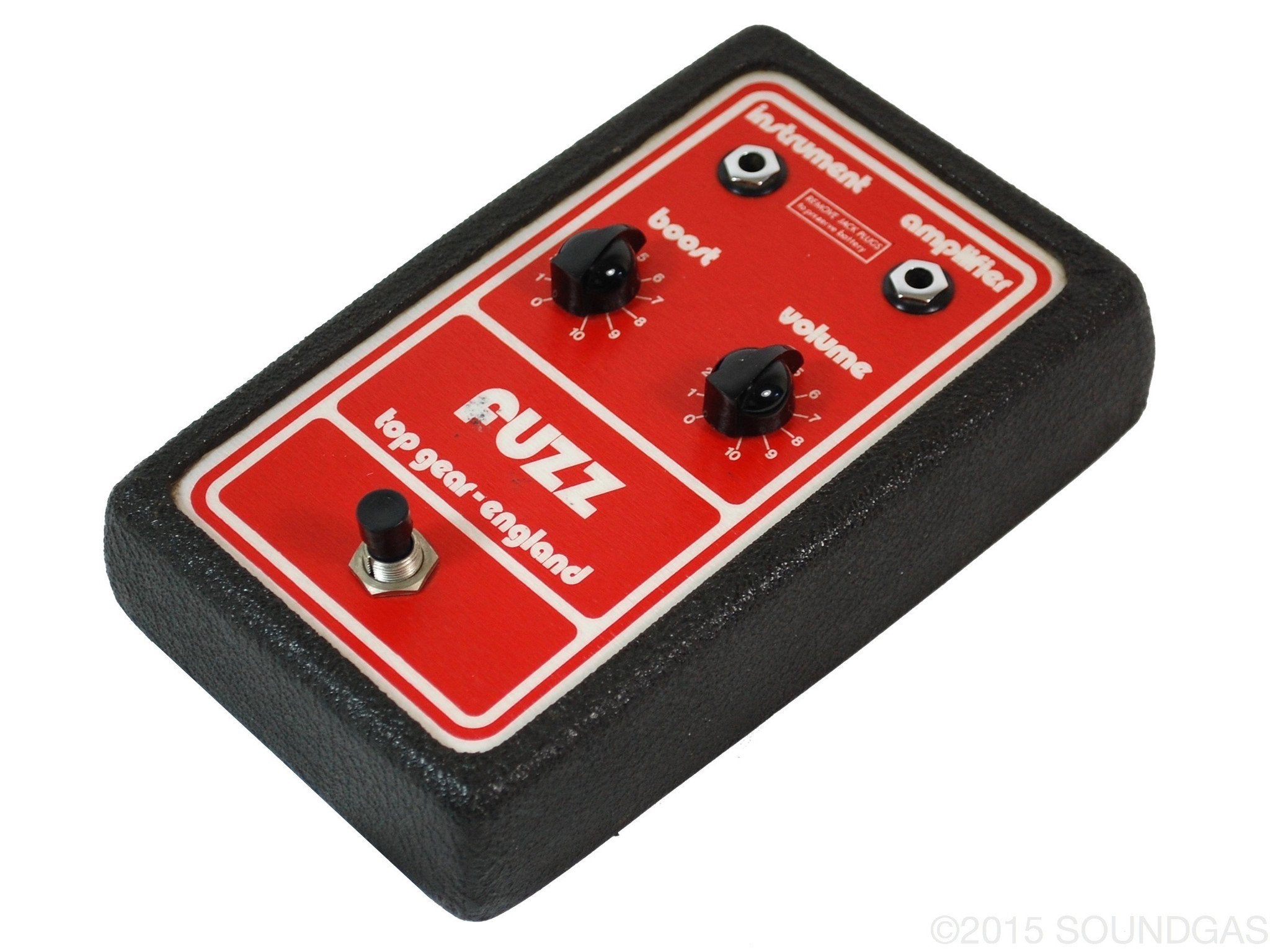 TOP GEAR FUZZ FOR SALE – Soundgas
