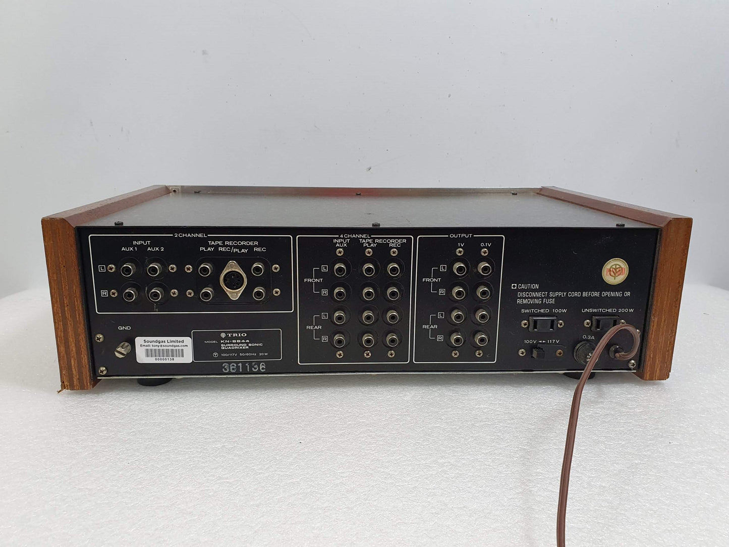 Trio Surround Sonic Quadrixer Model KN-6644