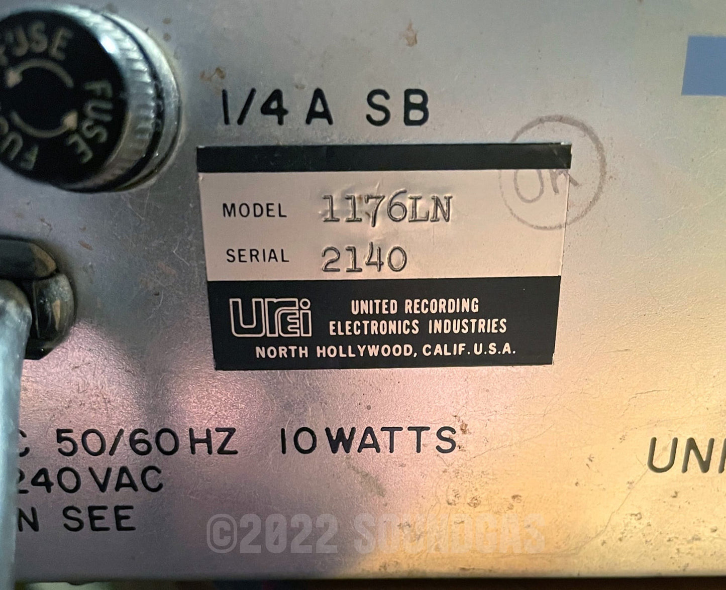 Urei 1176LN Rev D